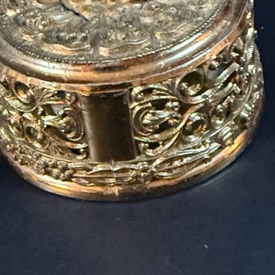 LOT 251: Collection of Desk Lighters Featuring an Antique Cherub Music Box Ligher and More
