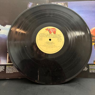 LOT 101: Vintage Unopened Kenner Star Wars Board Game, The Empire Strikes Back LP Soundtrack & Gwar Lust in Space Program Booklet