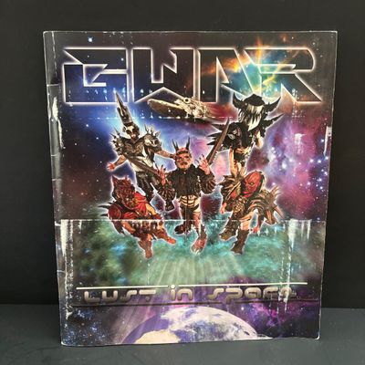 LOT 101: Vintage Unopened Kenner Star Wars Board Game, The Empire Strikes Back LP Soundtrack & Gwar Lust in Space Program Booklet