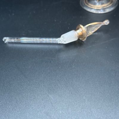 LOT 259: Collection of Hand Blown Glass Perfume Bottles