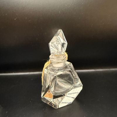 LOT 257: Collection of Cut Crystal Perfume Bottles by Oleg Cassini and More