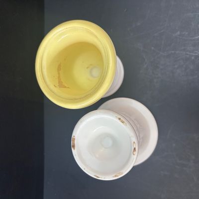 LOT 93: Antique Reflection by I. Godinger & Co. Porcelain Butterfly Basket, Lenox Masterpiece Collection Vase, Pedestal Urn Vases,...