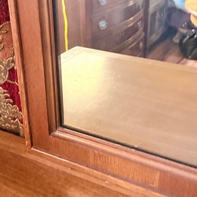 LOT 179: Wooden 9 Drawer Dresser with Mirror