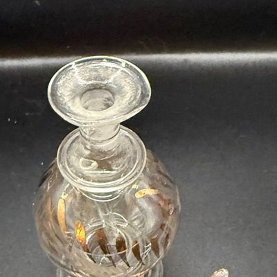 LOT 259: Collection of Hand Blown Glass Perfume Bottles
