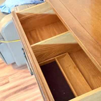 LOT 179: Wooden 9 Drawer Dresser with Mirror