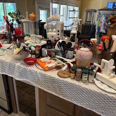 Sale Photo Thumbnail #82: NO CHERRY PICKING or taking ONLY the items you want and leaving the rest or you will be banned! Please arrive with enough time to load. Bring boxes/any tools to assemble /dolly/people to help load/etc.
- Questions? Call Candice at (918)346-2284 or email u