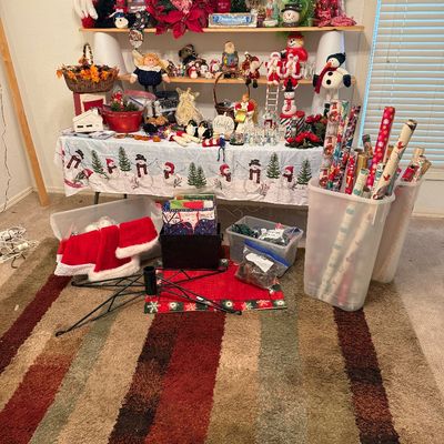 Sale Photo Thumbnail #22: - Table and shelving are not included. 

NO CHERRY PICKING or taking ONLY the items you want and leaving the rest or you will be banned! Please arrive with enough time to load. Bring boxes/any tools to assemble /dolly/people to help load/etc.
- Questions?