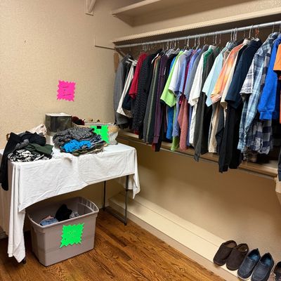 Sale Photo Thumbnail #14: - Table is not included and sizes vary

NO CHERRY PICKING or taking ONLY the items you want and leaving the rest or you will be banned! Please arrive with enough time to load. Bring boxes/any tools to assemble /dolly/people to help load/etc.
- Questions? 