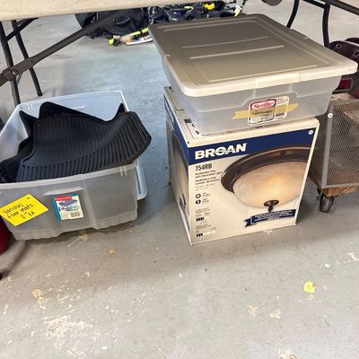 Sale Photo Thumbnail #73: - Tables are not included 

NO CHERRY PICKING or taking ONLY the items you want and leaving the rest or you will be banned! Please arrive with enough time to load. Bring boxes/any tools to assemble /dolly/people to help load/etc.
- Questions? Call Candice