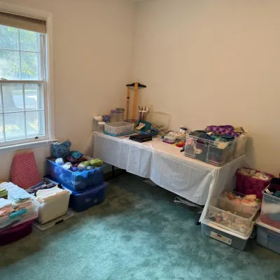 Extensive sewing and needlecraft collection, with knitting, quilting, cross-stitch, crochet and more