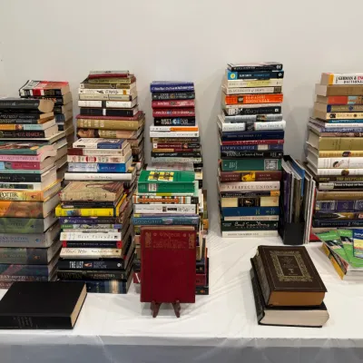 Sampling of more than 600 books, organized into categories for easy shopping!