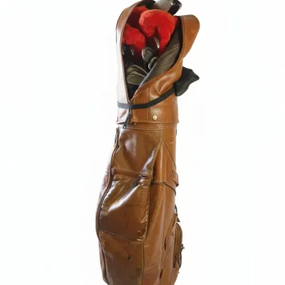 Sale Photo Thumbnail #558: Hi trac mid size golf club set with bag and cart