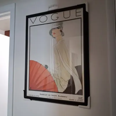 Sale Photo Thumbnail #260: Vogue magazine cover print january forecast of spring fashions