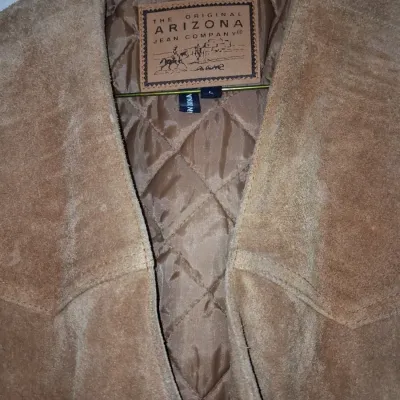 Sale Photo Thumbnail #32: Arizona jean company suede western vest second image