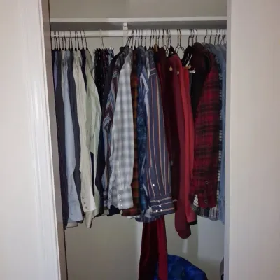 Sale Photo Thumbnail #277: Collection of assorted men s casual and dress shirts