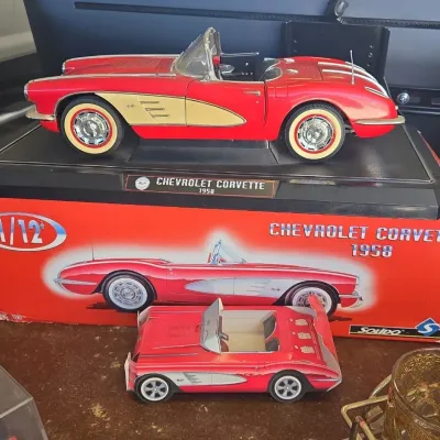 Sale Photo Thumbnail #402: Solido or scale chevrolet corvette convertible model