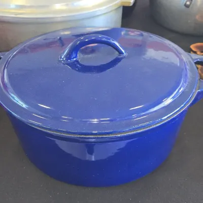 Sale Photo Thumbnail #158: T fal enameled cast iron dutch oven