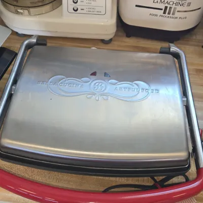 Sale Photo Thumbnail #117: Bella cucina artful food panini press second image