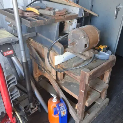 Sale Photo Thumbnail #572: Vintage craftsman table saw second image
