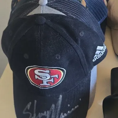 Sale Photo Thumbnail #43: Autographed san francisco ers adidas baseball cap