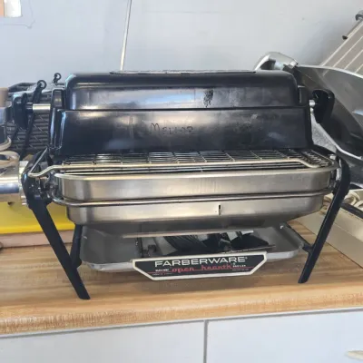 Sale Photo Thumbnail #289: Farberware open hearth electric broiler rotisserie model a