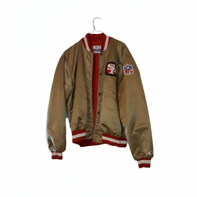 Sale Photo Thumbnail #498: Vintage starter pro line san francisco ers satin jacket