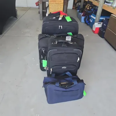 Sale Photo Thumbnail #194: Assorted soft sided luggage collection