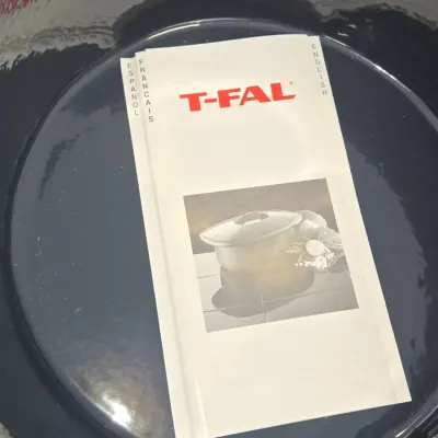 Sale Photo Thumbnail #157: T fal enameled cast iron dutch oven second image