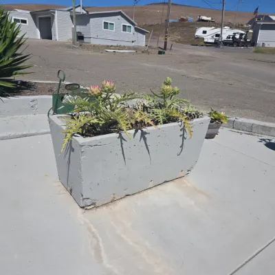 Sale Photo Thumbnail #215: Kante rectangular concrete planter