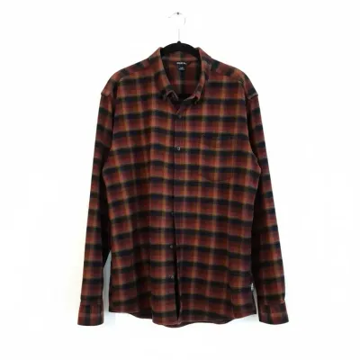 Sale Photo Thumbnail #59: Eddie bauer men s flannel shirt