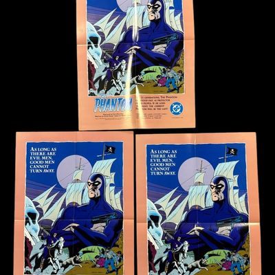 Sale Photo Thumbnail #154: The Phantom Promotional Posters Lot of 3