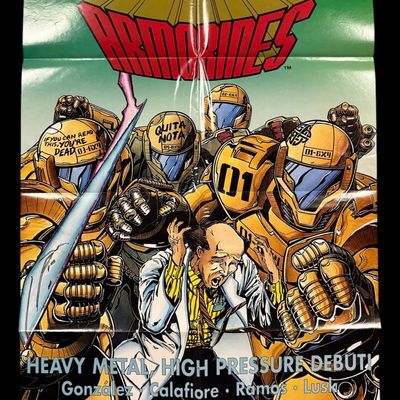 Sale Photo Thumbnail #153: Valiant Armorines Promotional Poster