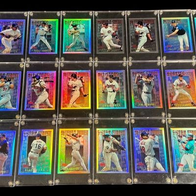 Sale Photo Thumbnail #208: 1998 Topps Mystery Finest Baseball Card Lot