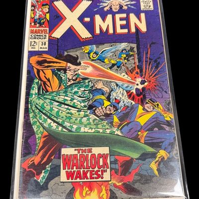 Sale Photo Thumbnail #250: X-Men #30 - 'The Warlock Wakes!' Silver Age