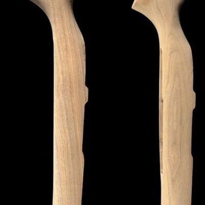 Sale Photo Thumbnail #293: Pair of Wooden Rifle Stocks