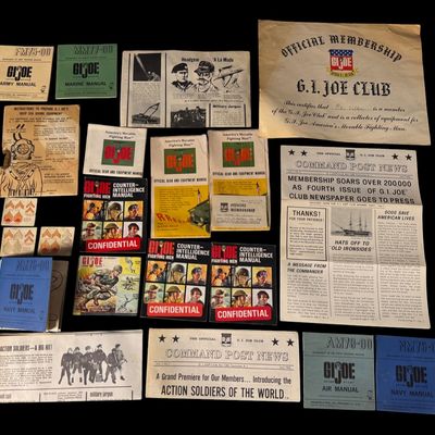 Sale Photo Thumbnail #215: Vintage G.I. Joe Manuals & Instruction Booklets