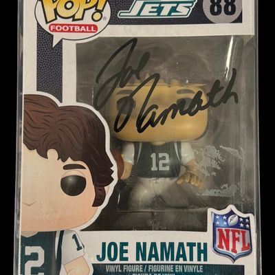 Sale Photo Thumbnail #69: Joe Namath Signed Funko Pop