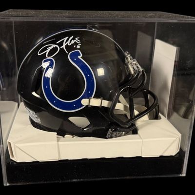 Sale Photo Thumbnail #185: Indianapolis Colts Signed Mini Helmet