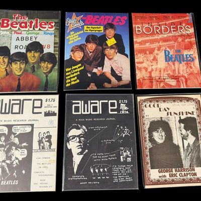 Sale Photo Thumbnail #273: Beatles Fan Magazine Lot (6 Issues)