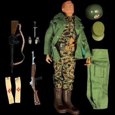 Sale Photo Thumbnail #225: Vintage 1964 G.I. Joe Medic Figure