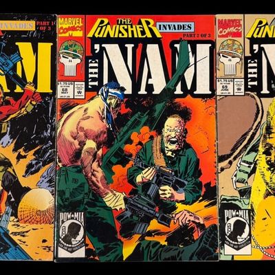 Sale Photo Thumbnail #242: The Punisher: Invades 'Nam Complete Mini-Series