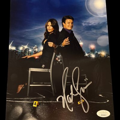 Sale Photo Thumbnail #254: Nathan Fillion Signed Castle Photograph with COA