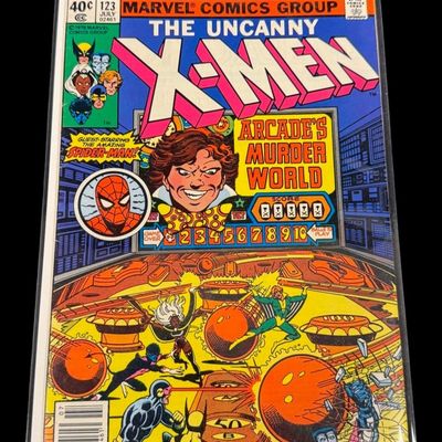 Sale Photo Thumbnail #249: The Uncanny X-Men #123 - Arcade's Murderworld