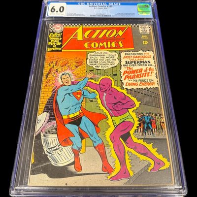 Sale Photo Thumbnail #38: Action Comics #340 - CGC 6.0 - First Parasite
