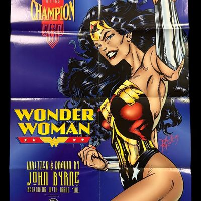 Sale Photo Thumbnail #165: Wonder Woman - John Byrne 'The Wonder and Still