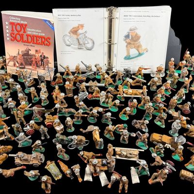 Sale Photo Thumbnail #232: 1920s Barclay Manoil Lead Soldier Collection