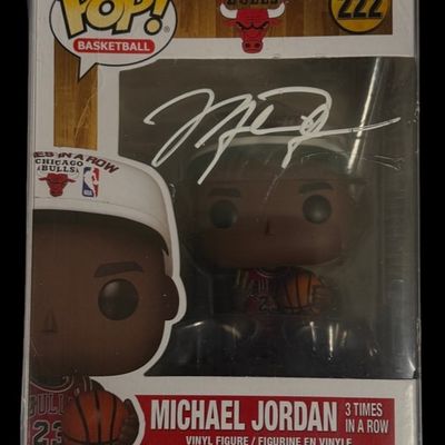 Sale Photo Thumbnail #70: Michael Jordan Signed Funko Pop