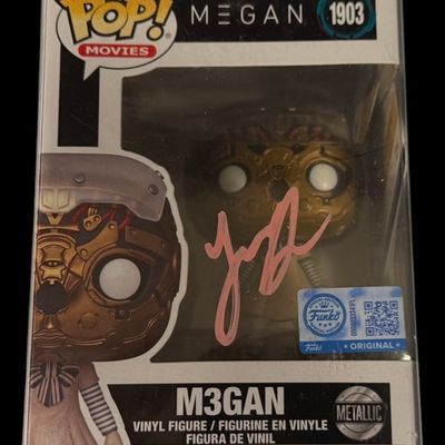 Sale Photo Thumbnail #84: M3GAN Signed Funko Pop