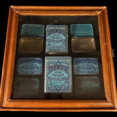 Sale Photo Thumbnail #261: Edgeworth Tobacco Tin Display