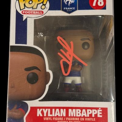 Sale Photo Thumbnail #76: Kylian Mbappé Signed Funko Pop